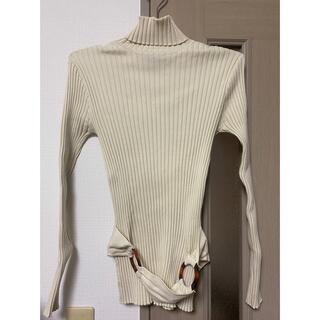 アメリヴィンテージ(Ameri VINTAGE)のKALMA vintage リブハイネックセーター(ニット/セーター)