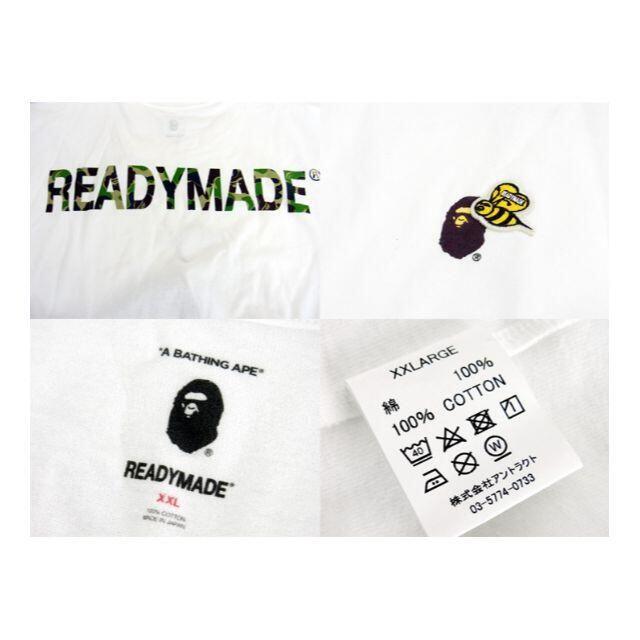 A レディメイドREADY MADE×エイプAPE■バックロゴ Tシャツの通販 by ＳｅｅｋｅＲ｜アベイシングエイプならラクマ BATHING APE - 安い新品