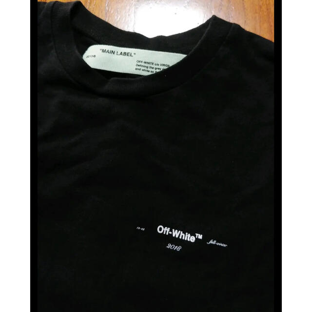 オンラインストア売り Off-White オフホワイト2019 ロンT Tシャツ/カットソー(七分/長袖)