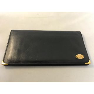 ダンヒル(Dunhill)のダンヒル 長財布　本革ブラック(長財布)