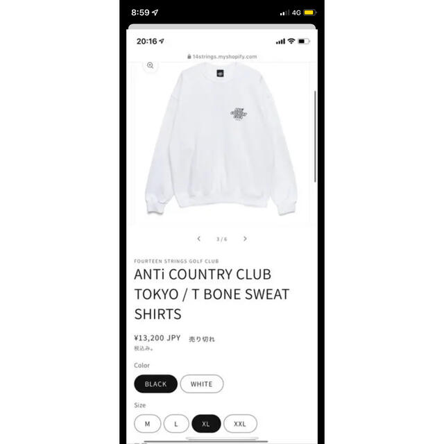 希少即完売ANTiCOUNTRYCLUBTOKYO アンタイカントリークラブ www