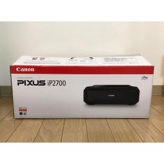 キヤノン(Canon)の【新品】Canon PIXUS iP2700 キャノン 【即日発送】(PC周辺機器)