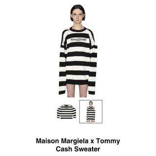 マルタンマルジェラ(Maison Martin Margiela)のマルジェラ　トミーキャッシュ　ボーダーセーター　ニット(ニット/セーター)