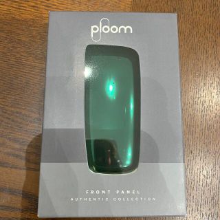 プルームテック(PloomTECH)のプルームエックス　ploom x フロントパネル　グリーン(タバコグッズ)