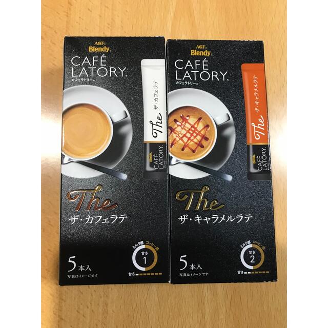 AGF(エイージーエフ)のカフェラトリー　ザ　カフェラテ　キャラメルラテ 食品/飲料/酒の飲料(コーヒー)の商品写真