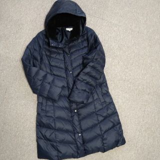 美品✨シンプルライフ ダウンコート ファーたぬき サイズL レナウン