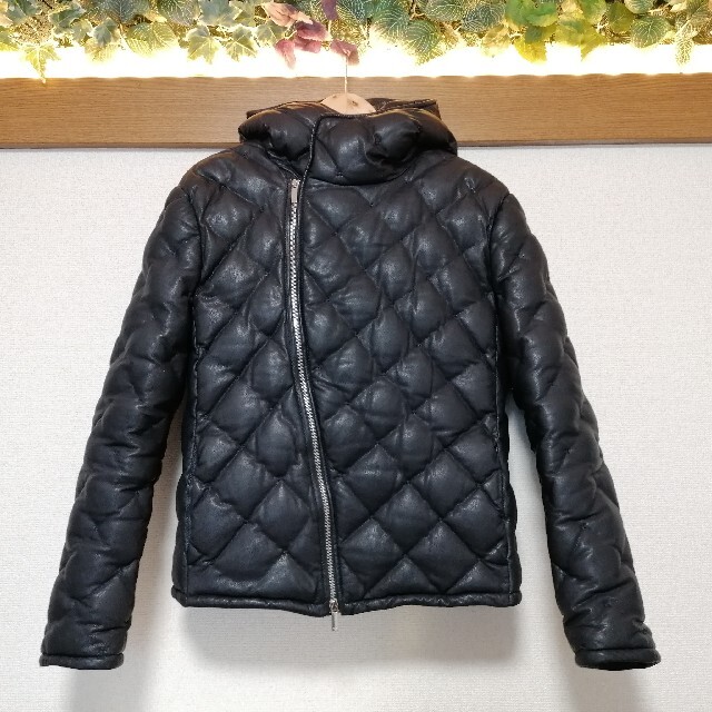 最大2000円引き マラソン期間 GACKT着用 EMPORIO ARMANI ラムレザー