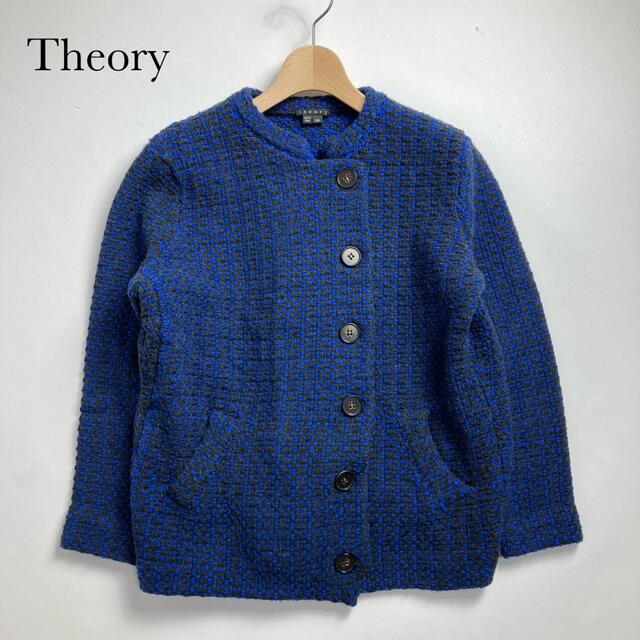 theory(セオリー)のTheory セオリー　ニット　カーディガン　セーター　ジャケット　レディース レディースのトップス(カーディガン)の商品写真