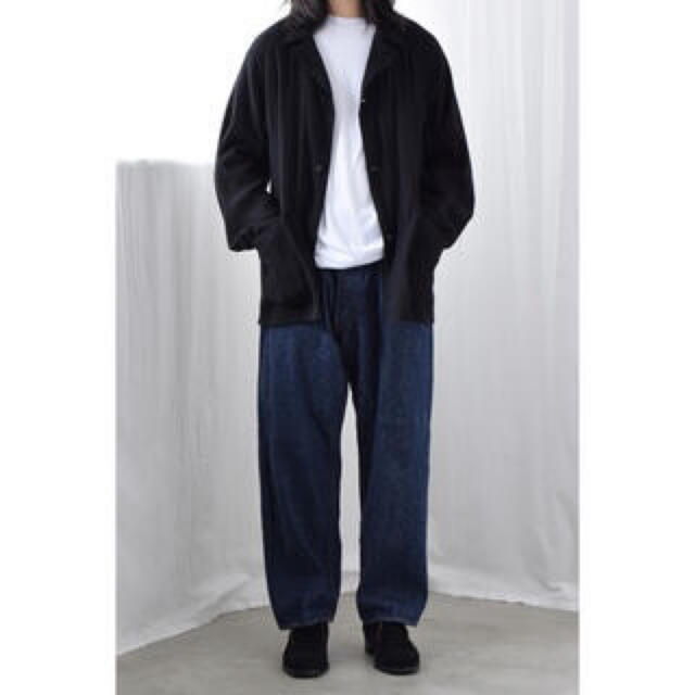 COMOLI コモリ 21AW 5Pデニムパンツ 1 NAVY 美品