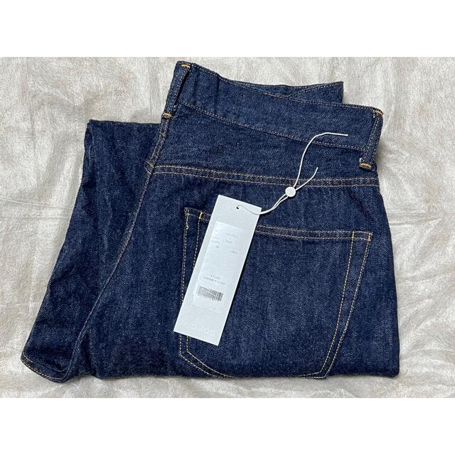 COMOLI コモリ 21AW 5Pデニムパンツ 1 NAVY 美品 COMOLI コモリ 21AW 5Pデニムパンツ 1 NAVY 美品