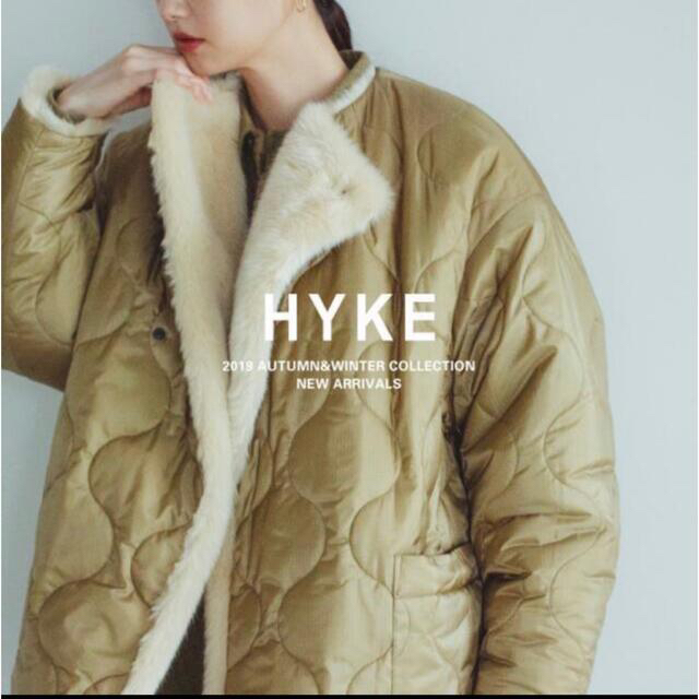 HYKE(ハイク)のNontanさん専用　HYKE ×edition リバーシブルファージャケット レディースのジャケット/アウター(毛皮/ファーコート)の商品写真