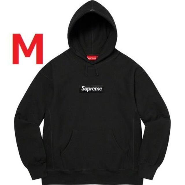 Supreme - Supreme Box Logo Hooded Sweatshirt  黒 M
