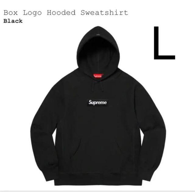 Supreme box logo hooded sweatshirt L