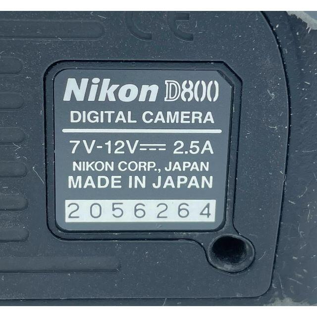 Nikon(ニコン)のNikon ニコン デジタル一眼レフカメラ D800 ボディ 全オーバーホール済 スマホ/家電/カメラのカメラ(デジタル一眼)の商品写真