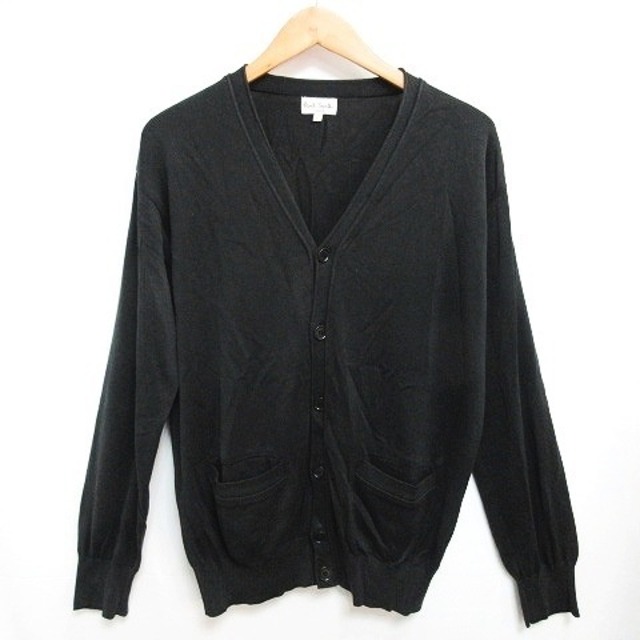 Paul Smith(ポールスミス)のポールスミス カーディガン ニット セーター 羽織り ブラック 黒 L メンズのトップス(カーディガン)の商品写真