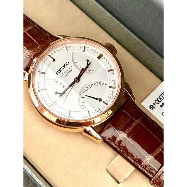SEIKO(セイコー)の新品　セイコー　プレサージュ　ダブルレトログラード　ＰGＰ　ＳＡＲＤ００６ メンズの時計(腕時計(アナログ))の商品写真