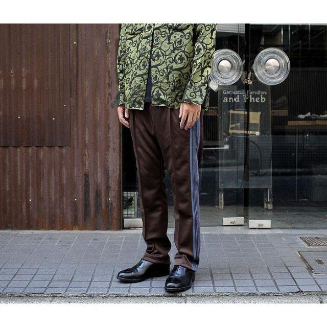 NEEDLES NARROW TRACK PANT BROWN 美