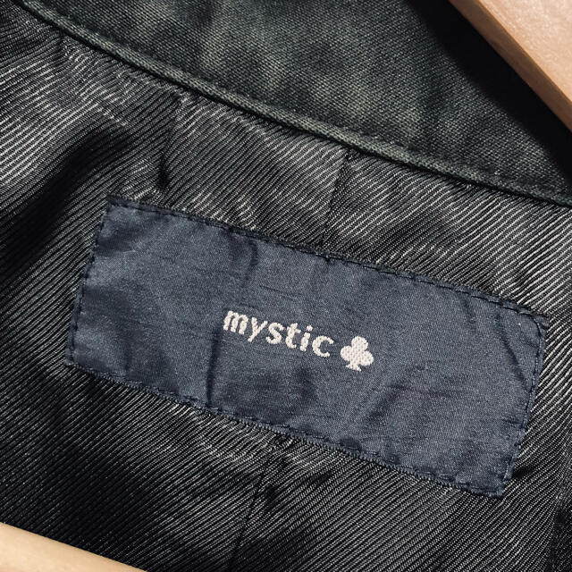 mystic(ミスティック)の【mystic】黒のトレンチコート★ レディースのジャケット/アウター(トレンチコート)の商品写真