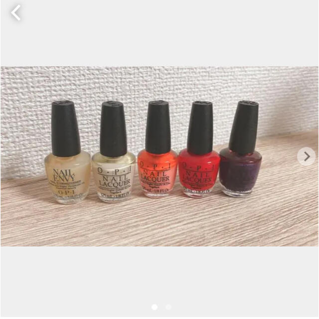 OPI(オーピーアイ)のopi ネイル　ミニサイズ　5本　森三様専用 コスメ/美容のネイル(マニキュア)の商品写真