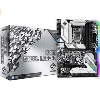 【新品・未開封】ASRock H470 Steel Legend(PCパーツ)