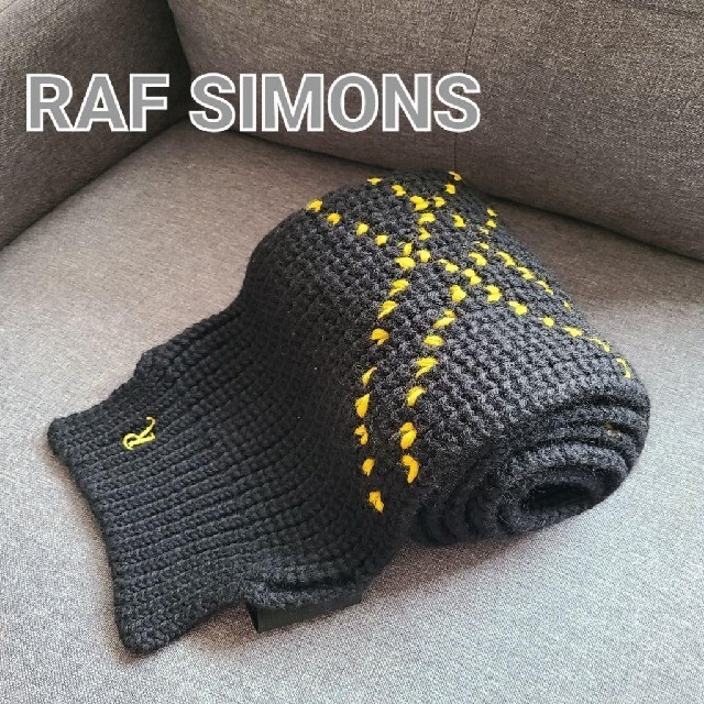 RAF SIMONS(ラフシモンズ)のRAF SIMONSラフシモンズ　18AWマフラー ストール メンズのファッション小物(マフラー)の商品写真