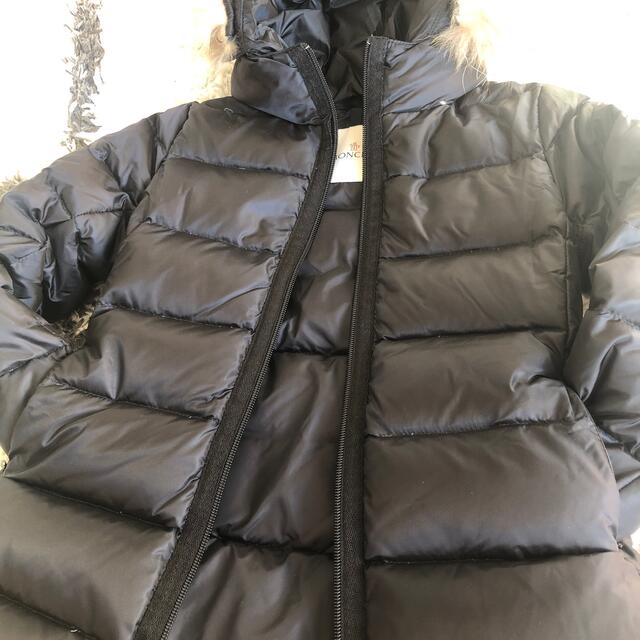 MONCLER(モンクレール)の最終価格　リアルファー　モンクレール キッズ　ファーロングダウン　116 キッズ/ベビー/マタニティのキッズ服女の子用(90cm~)(コート)の商品写真