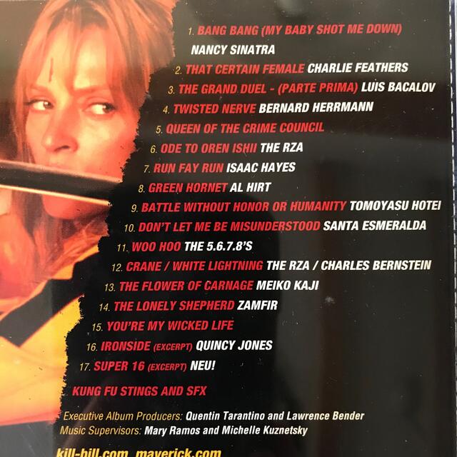 Kill Bill: Volume 1 OST エンタメ/ホビーのCD(映画音楽)の商品写真