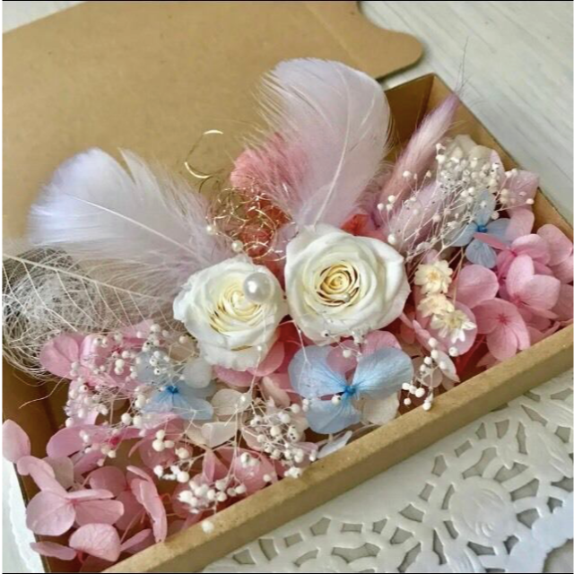 天使の羽White＊花材詰め合わせ
