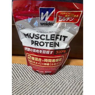 ウイダー(weider)のウイダー マッスルフィット プロテイン ＜ココア味＞ 900g(プロテイン)