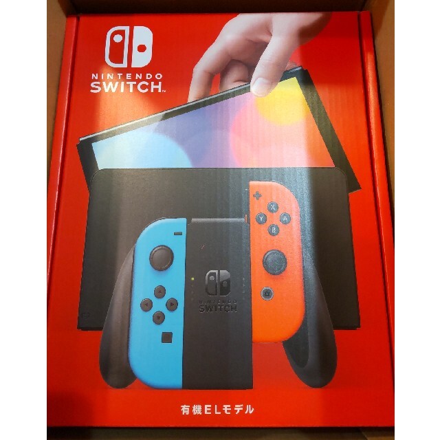 家庭用ゲーム機本体【新品未開封】ニンテンドースイッチ(Nintendo Switch)有機EL本体