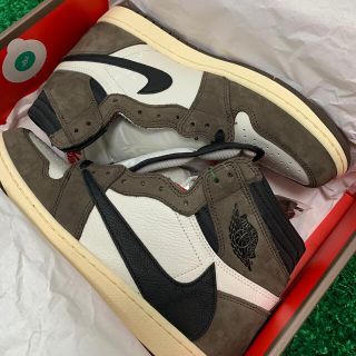 ナイキ(NIKE)のnike air jordan1 high og travis scott 29(スニーカー)