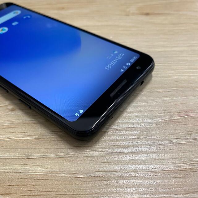 Google Pixel(グーグルピクセル)のGoogle Pixel 3a SimフリーJust Black 336 スマホ/家電/カメラのスマートフォン/携帯電話(スマートフォン本体)の商品写真