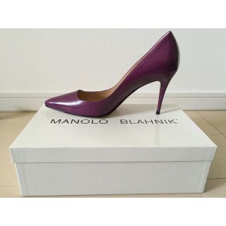 マノロブラニク(MANOLO BLAHNIK)の新品　MANOLO BLAHNIK パンプス 37.5(ハイヒール/パンプス)