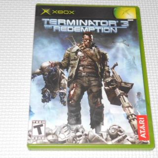 エックスボックス(Xbox)のxbox★TERMINATOR 3 THE REDEMPTION 海外版(家庭用ゲームソフト)