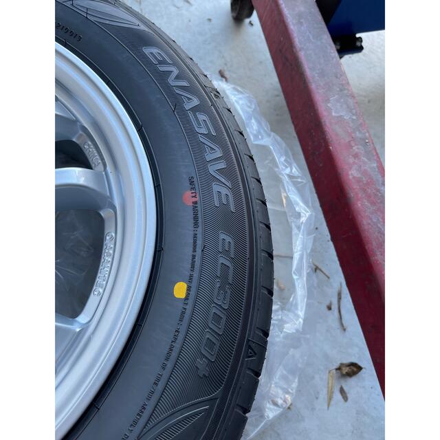 195/65R15 タイヤ、ホイール、キャップセット 7