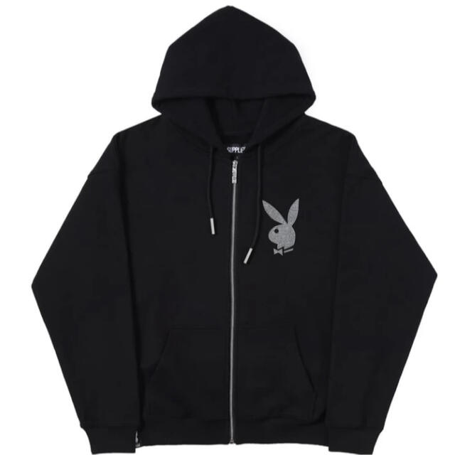 supplier PLAYBOY RHINESTONE ZIPUPHOODIEのサムネイル