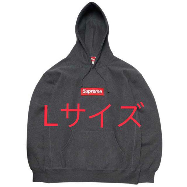 売れ筋新商品 logo box Supreme - Supreme hooded L sweatshirt