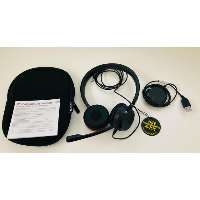 新品未使用】Jabra EVOLVE 40 MS STEREO - ヘッドフォン/イヤフォン