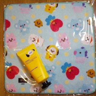 BT21 ハンドクリーム CHIMMY&たっとんミニタオル(ハンドクリーム)