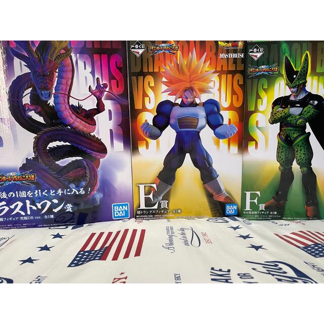 BANDAI(バンダイ)の一番くじ ドラゴンボールVSオムニバス超 E賞　F賞　ラストワン賞　セット売り エンタメ/ホビーのフィギュア(アニメ/ゲーム)の商品写真