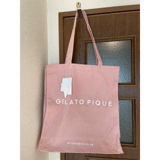 ジェラートピケ(gelato pique)のgelato pique❤︎ホビートートバッグ❤︎ピンク❤︎新品(トートバッグ)