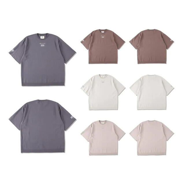 snowpeak ウィンダンシー Tシャツ ライトグレー