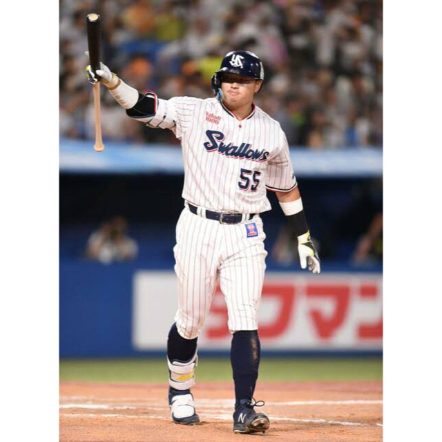 通常在庫品 東京ヤクルトスワローズ『村上宗隆 22年 セ優勝 ワッペン付