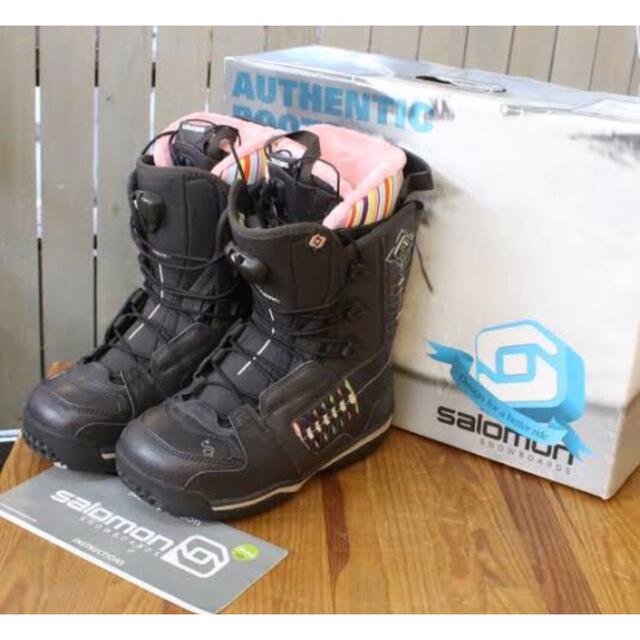 ☆ salomon スノーボード ブーツ レディース 23.5cm 新品☆ | yoshi