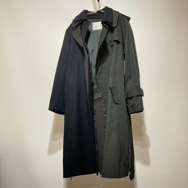 sacai 19aw ドッキングトレンチコート