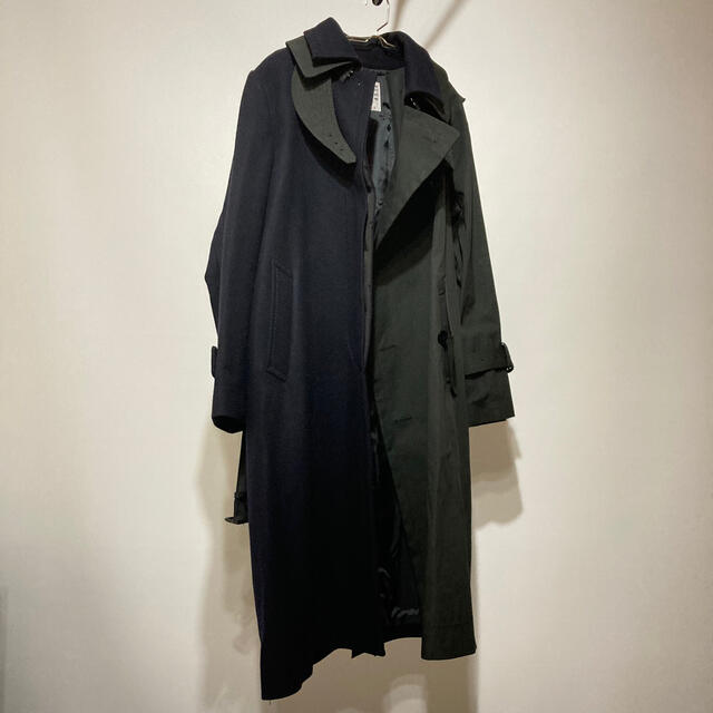 sacai 19aw ドッキングトレンチコート