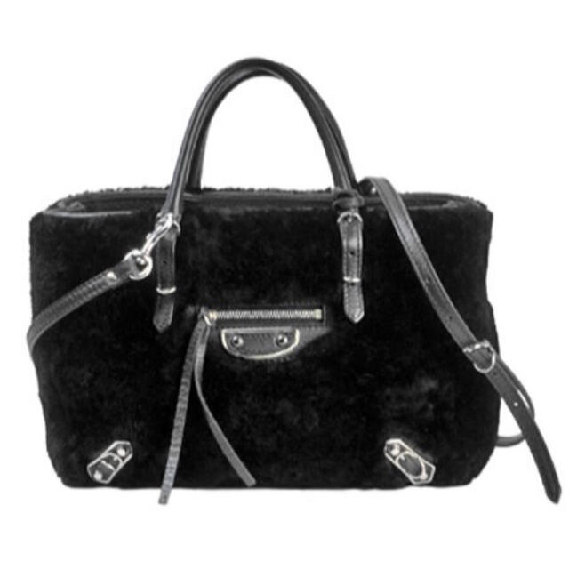 名作 Balenciaga - バレンシアガ ボアムートンバッグ ショルダーバッグ
