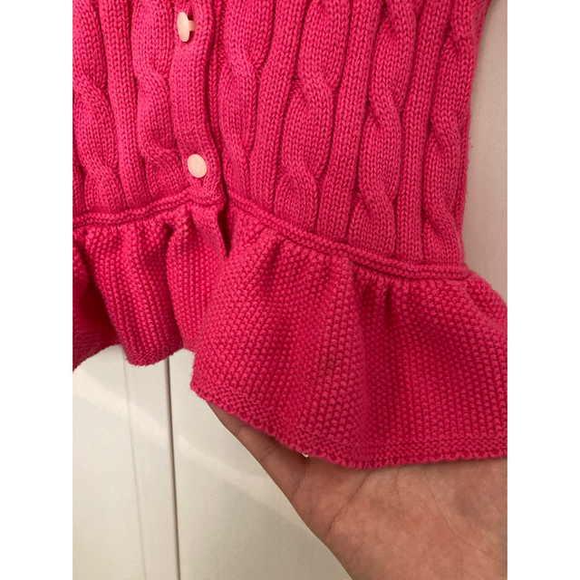 Ralph Lauren(ラルフローレン)のラルフローレン　キッズ110 キッズ/ベビー/マタニティのキッズ服女の子用(90cm~)(カーディガン)の商品写真