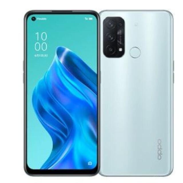 公式ファッション OPPO Reno5 A 6/128GB デュアルSIM アイス