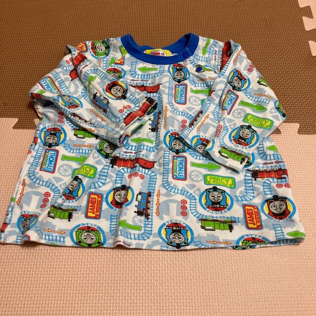 トーマス　パジャマ　長袖　90センチ キッズ/ベビー/マタニティのキッズ服男の子用(90cm~)(パジャマ)の商品写真